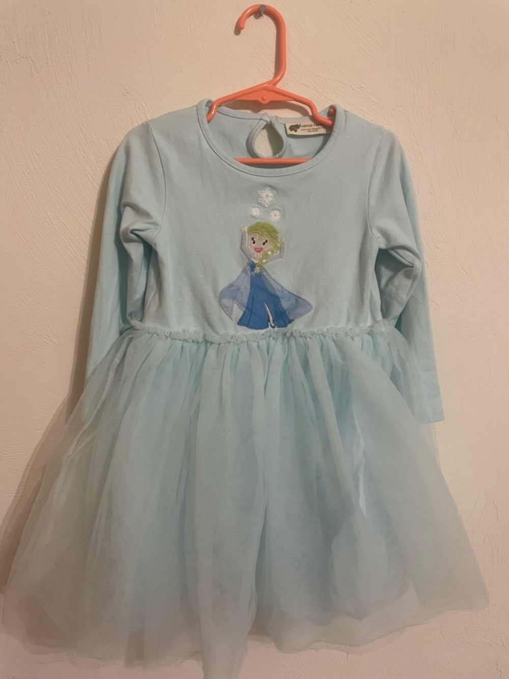 Monica and Andy Elsa dress 4T